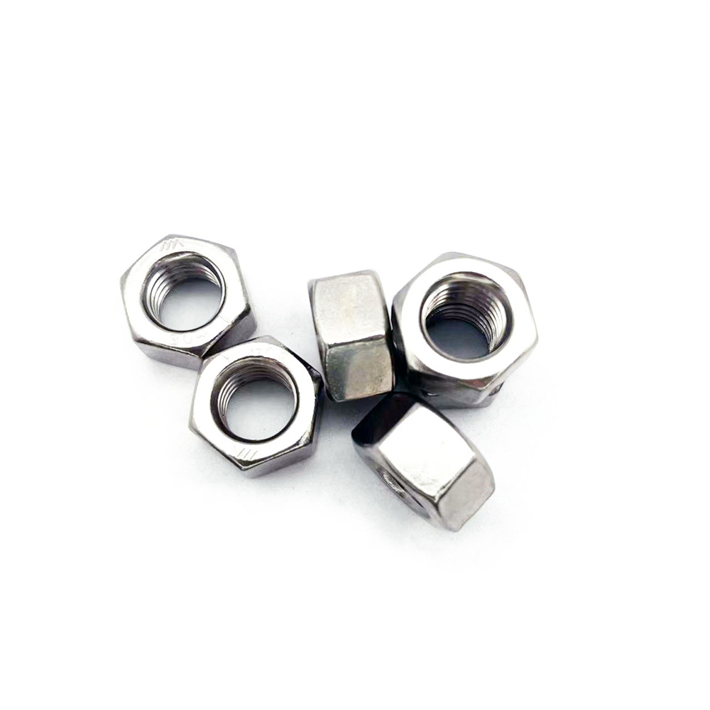 不锈钢六角螺母栓帽正牙