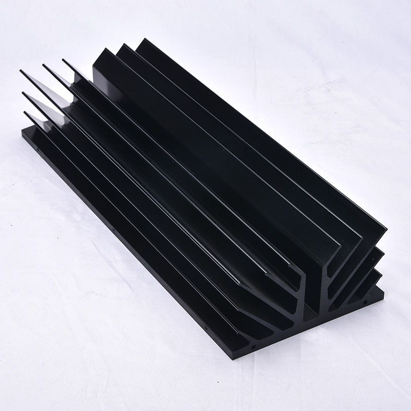 全铝合金PASS等大功率甲类功放板机箱专用业字型散热器