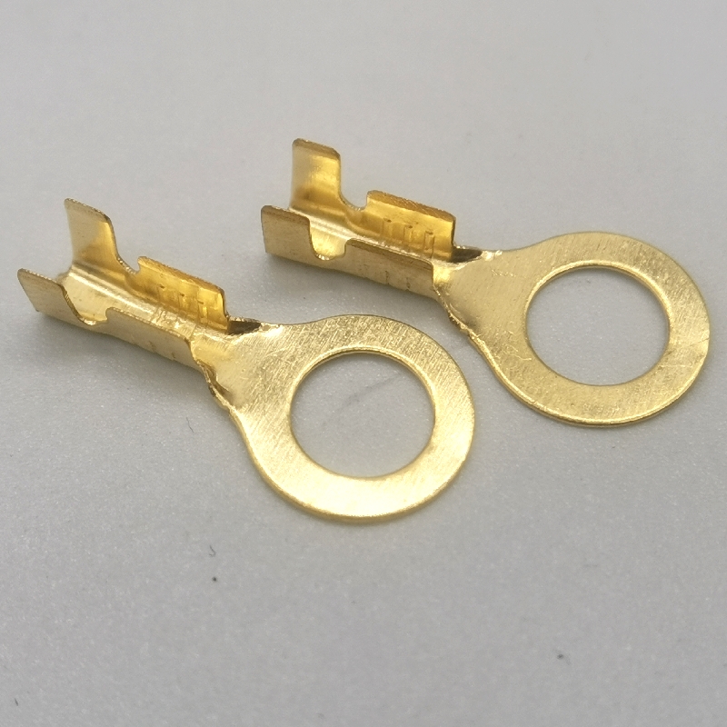 圆形接线片地环铜只冷压