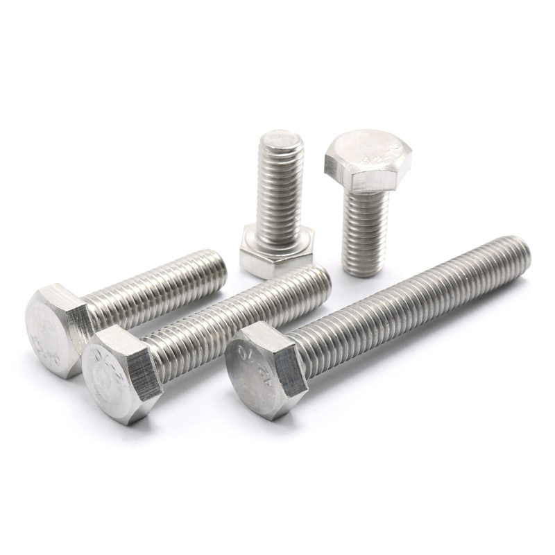 不锈钢全牙外六角头螺丝