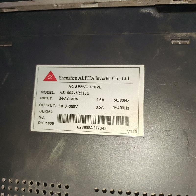 议价议价议价【议价下单 】拆机阿尔法驱动器AS100A-3R5T3U有两台