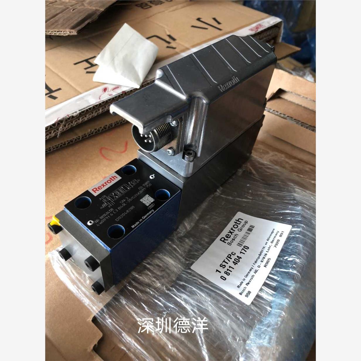 力士乐比例阀0811404170 4WRPH6C3B40L-2X/G24K0/M-750德国全议价