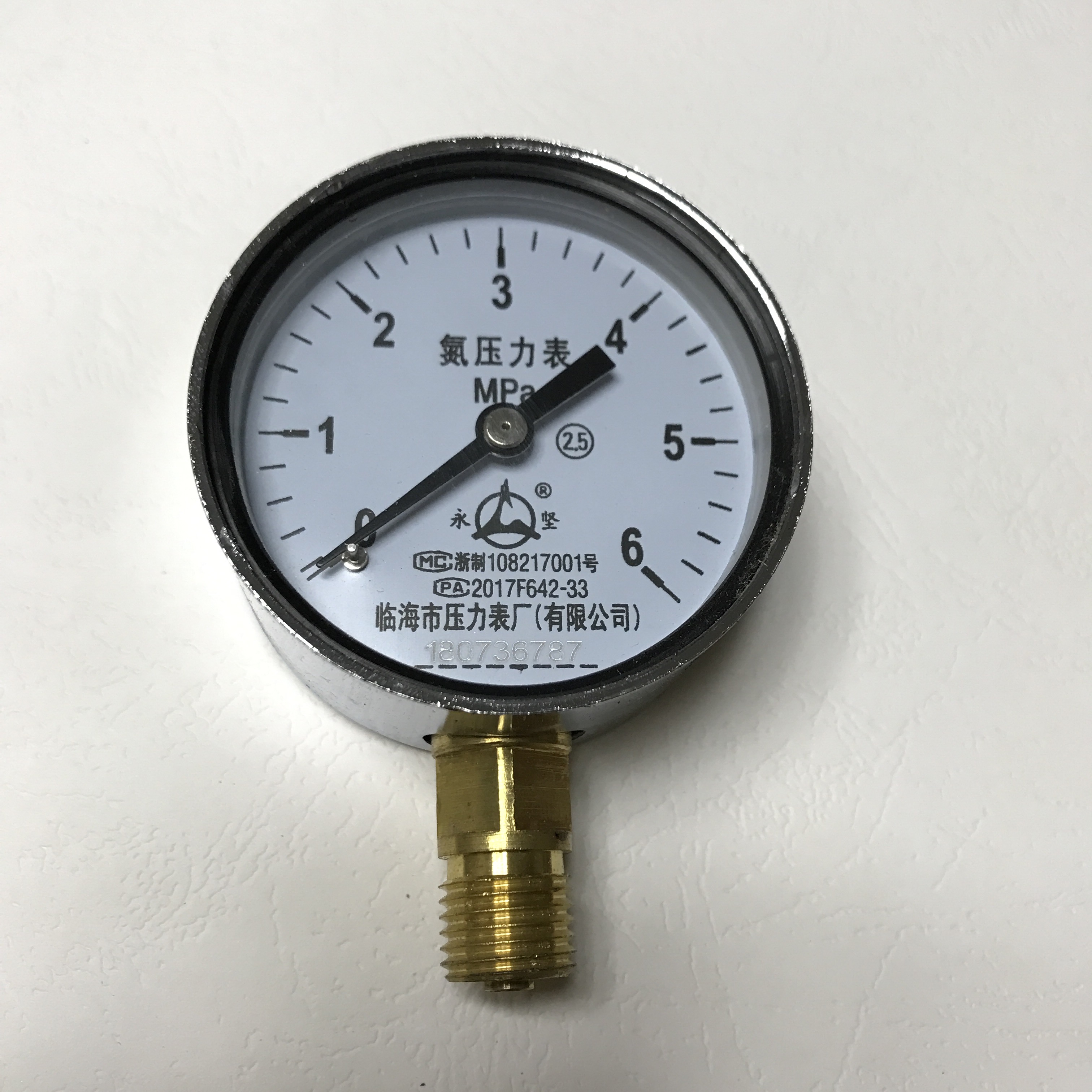 氮压力表临海市厂有限公