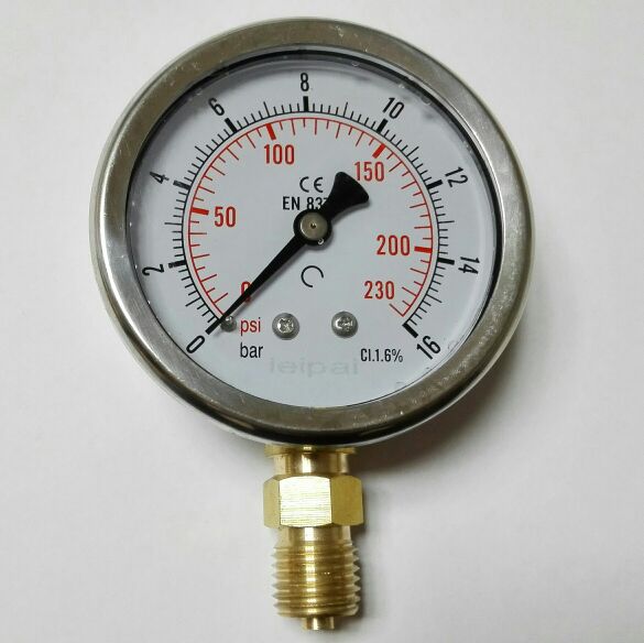 液体防震压力表直径螺纹