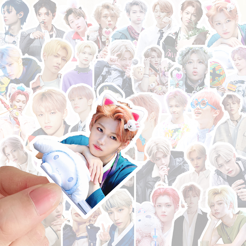 Felix李龙馥周边手账贴纸文具笔盒筒照片装饰不干胶标签贴画