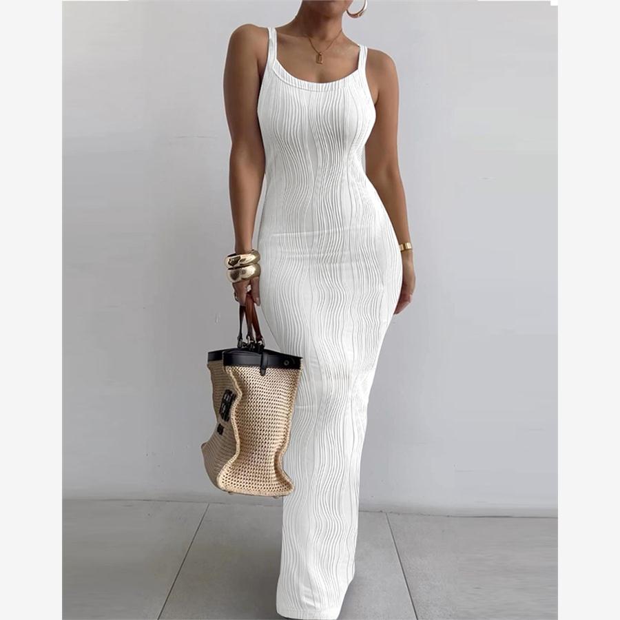 WomenStripedU-NeckMa