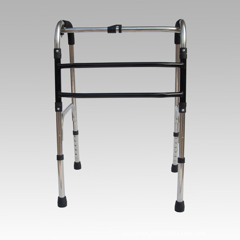源头械字号 老人不锈钢助行器助步器 手杖康复残疾人拐杖四脚