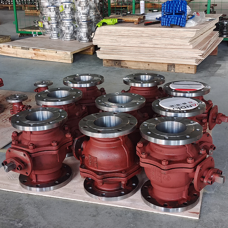 铸钢法兰硬密封球阀手动