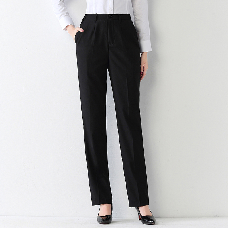 职业西装裤女秋冬款加绒加厚