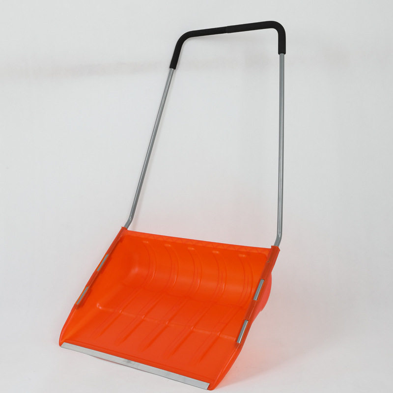 厂家加厚加宽塑料推雪铲 铁手柄人工大雪铲 除雪铲农用