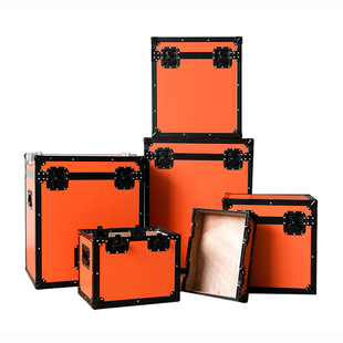 长旅铝合金仪器箱定做减震抗压运输箱定制多功能设备包装箱展会箱