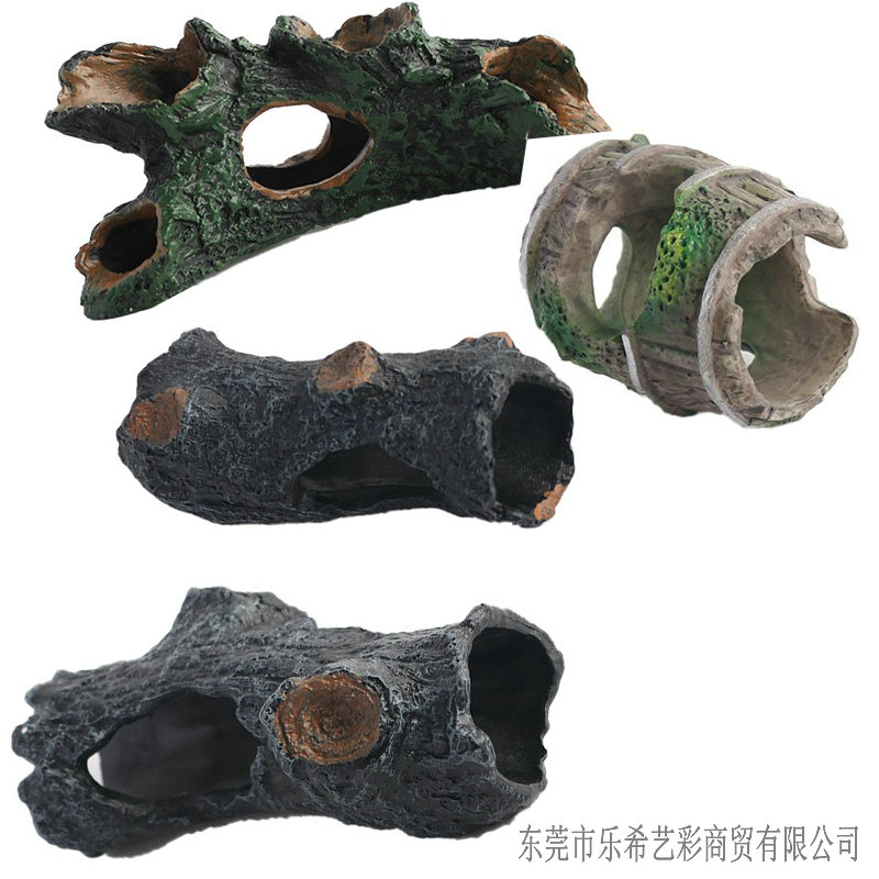 仿真空心树根鱼虾躲避屋