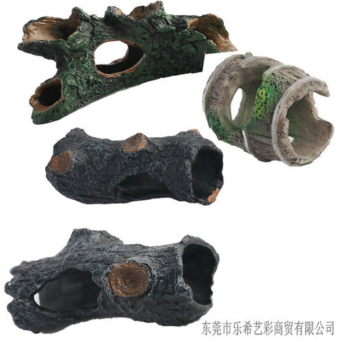 仿真空心树根鱼虾躲避屋