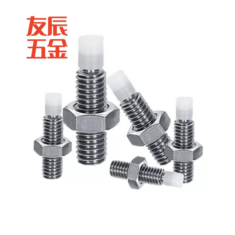 直杆镀锌带聚缩醛止动螺栓 TDA56-M8/10/12-L25/30/35/40/45/50