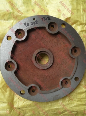 YB 132法兰 208轴承立式法兰端盖 轴承室80mm 防爆端盖