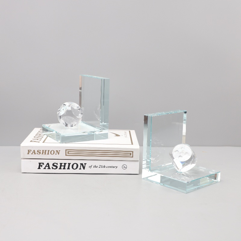 欧式简约几何水晶透明书