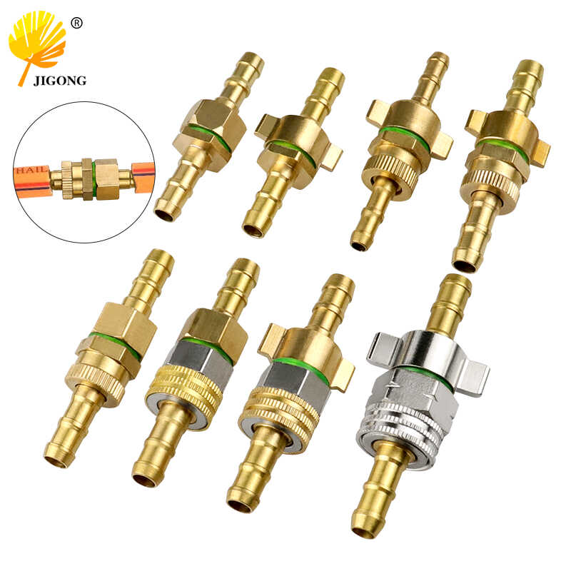 六角两角多规格胶管铜接头 镀铬可拆分活接头高压打药机铜活接头