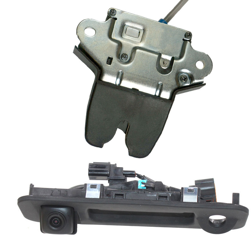 适配现代索纳塔9索九尾门后备箱开关外皮套扣手行李箱尾箱锁块