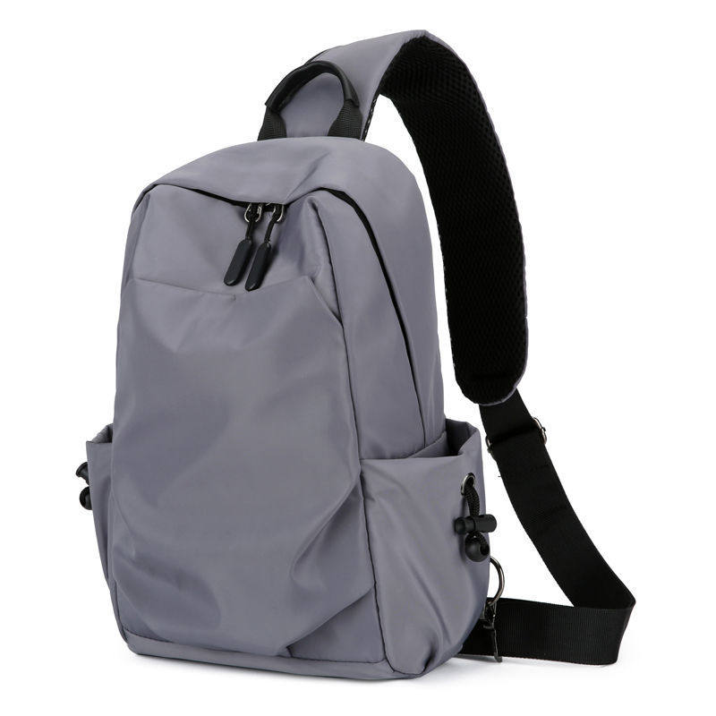 男胸包大容量斜挎包休闲胸前水杯包防水牛津布潮流小背单肩包,箱包皮具/热销女包/男包,胸包,淘宝优惠券,粉丝福利购,淘宝优惠卷