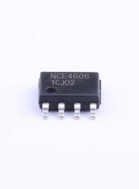 NCE4606 场效应管(MOSFET) 1个N沟道+1个P沟道 耐压:30V 电流:6.5