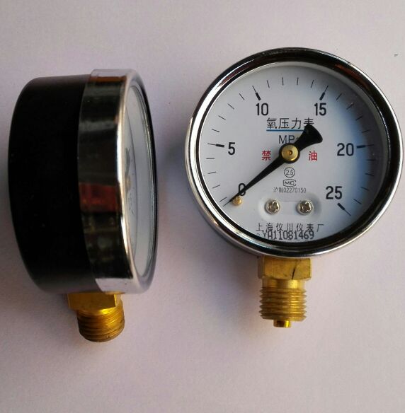 氧压力表一气减器上用高
