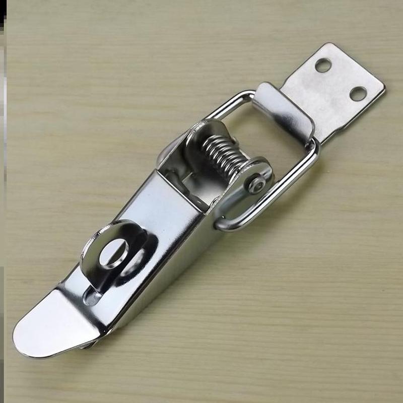 不锈钢箱扣搭扣箱锁扣工具箱重型搭扣弹簧鸭嘴扣格子箱蜂箱链接扣