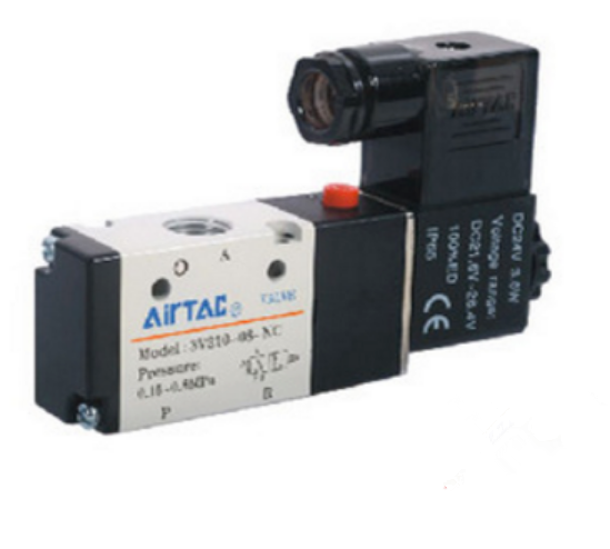 正品亚德客二位三通电磁