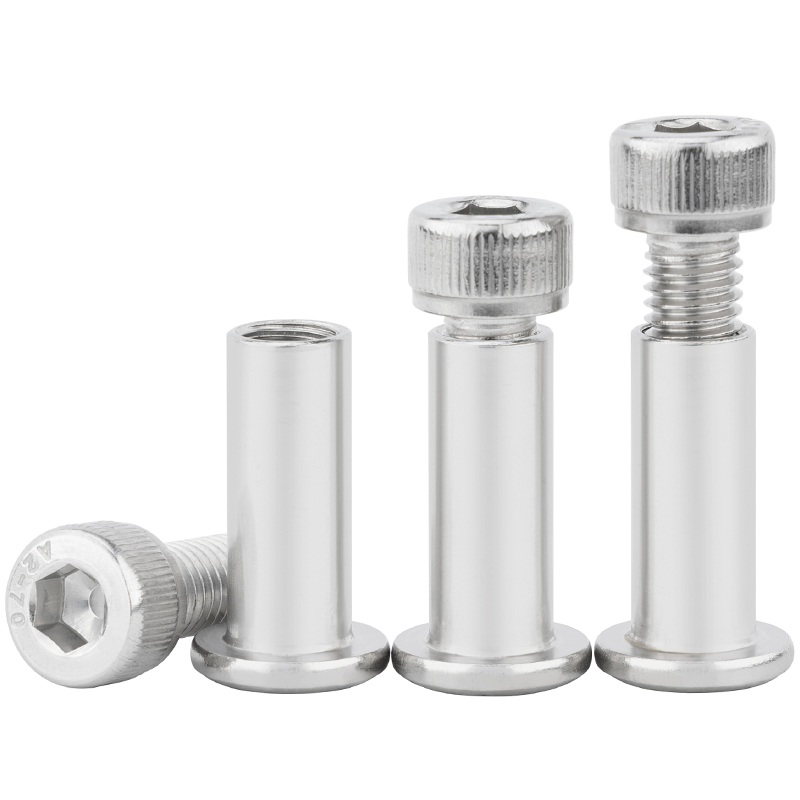 不锈钢内六角夹板螺丝母