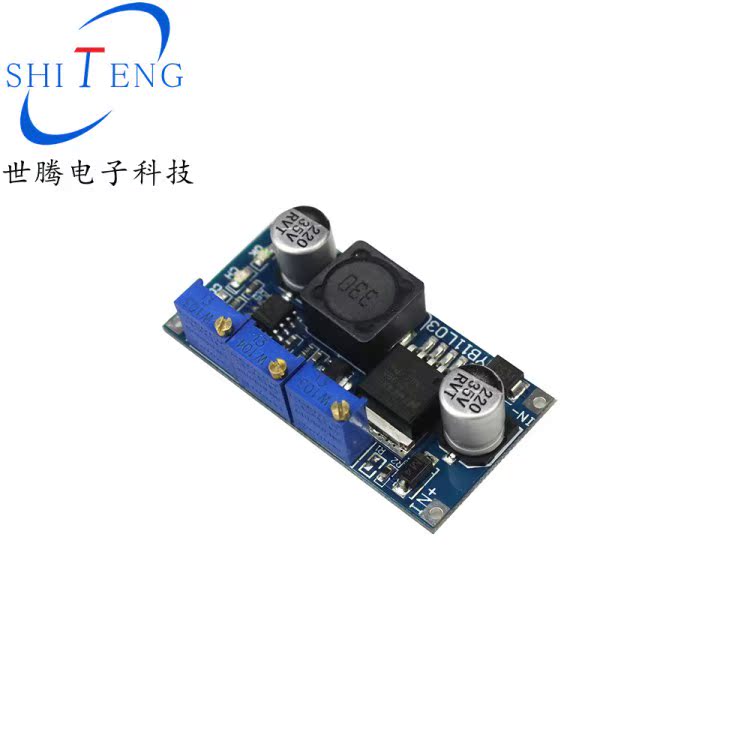 LM2596恒流恒压电源模块LED驱动 锂电池充电低热带三个电位器