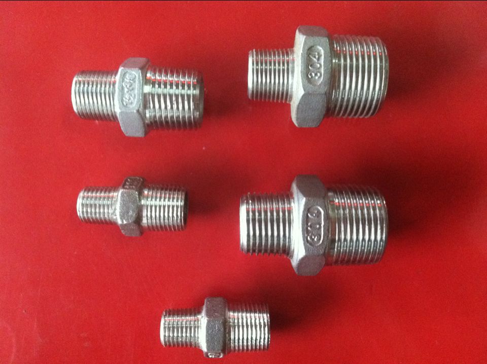 不锈钢异径外丝变接头大