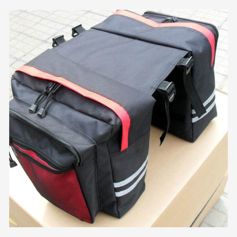 自行车后货架包 山地车两驮单车后 双驮包马鞍包车包