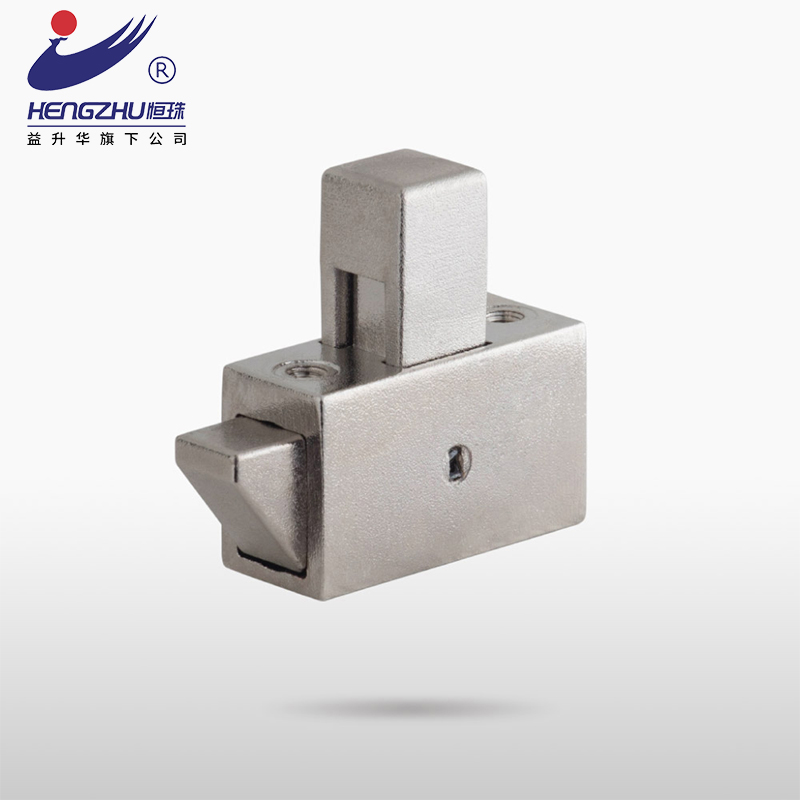 恒珠柜锁搭扣锌合金按钮