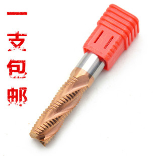 KLOT 60度整体合金涂层钨钢波刃铣刀 20mm 粗皮铣刀12
