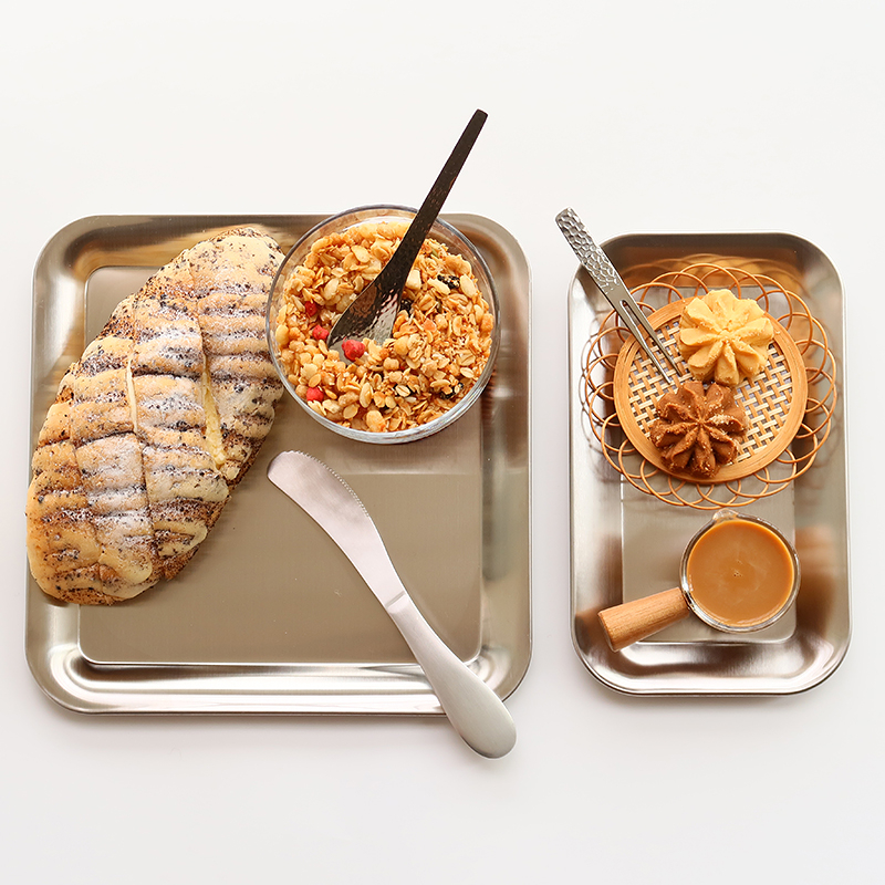 岩井成器韩国风不锈钢托