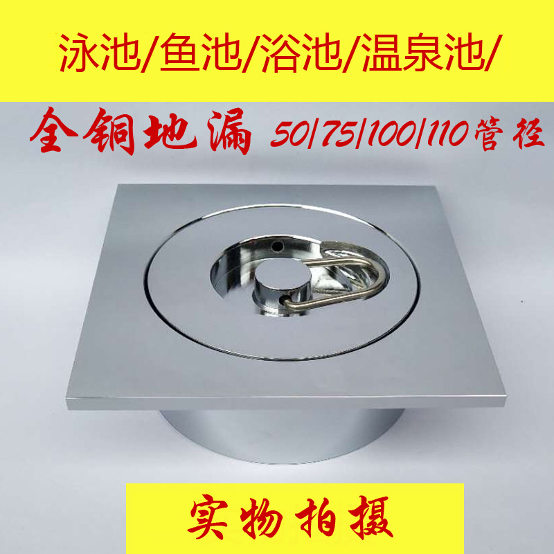 管鱼池地漏泳温泉下水器