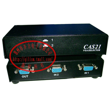仝丽 CAS21 VGA切换器二进一出 VGA二进一出切换器 VGA二切一