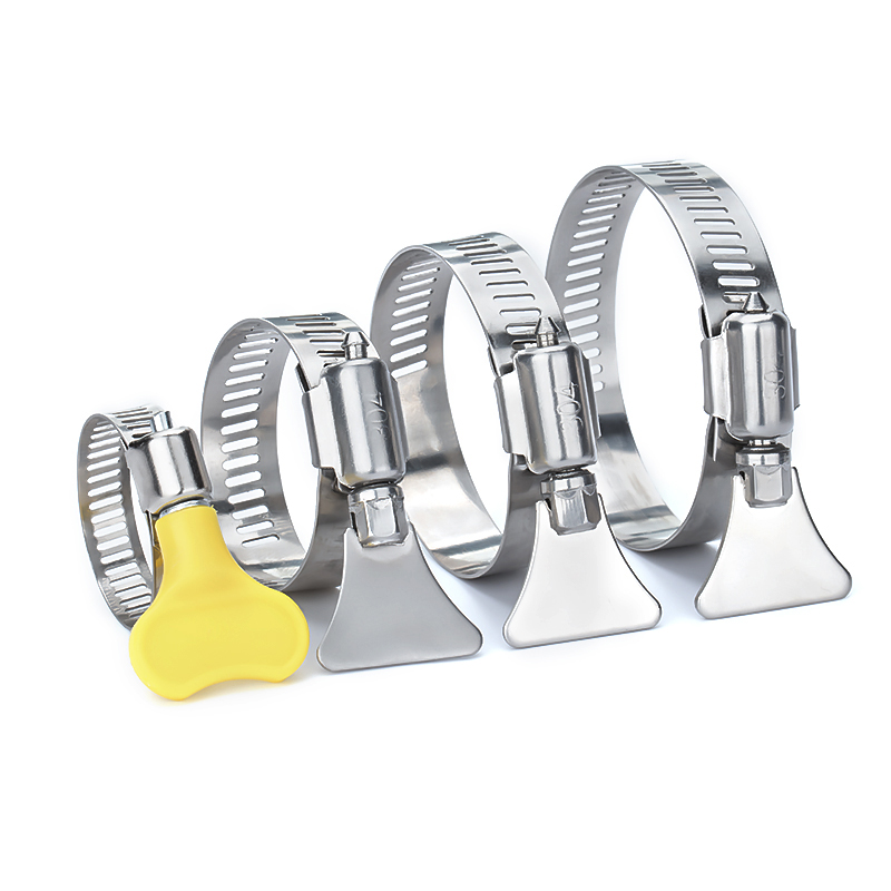 以瑟不锈钢手柄喉箍拧卡