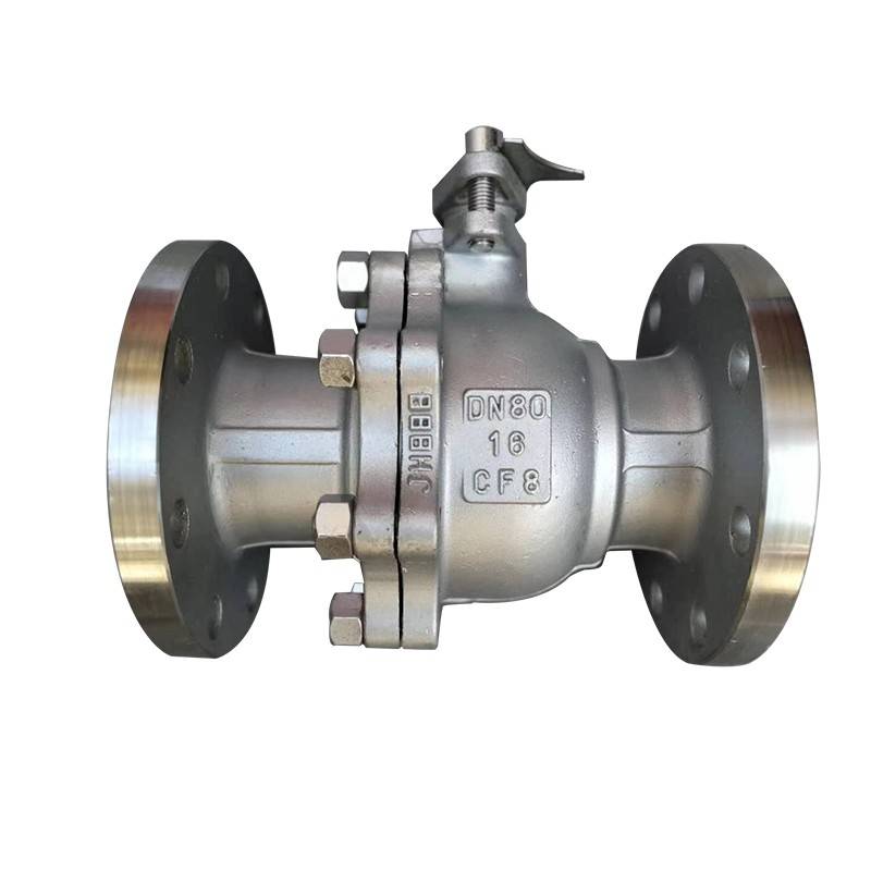 304316L不锈钢法兰球阀Q41F-16P不锈钢阀门DN25 50 65 80 100 1a8