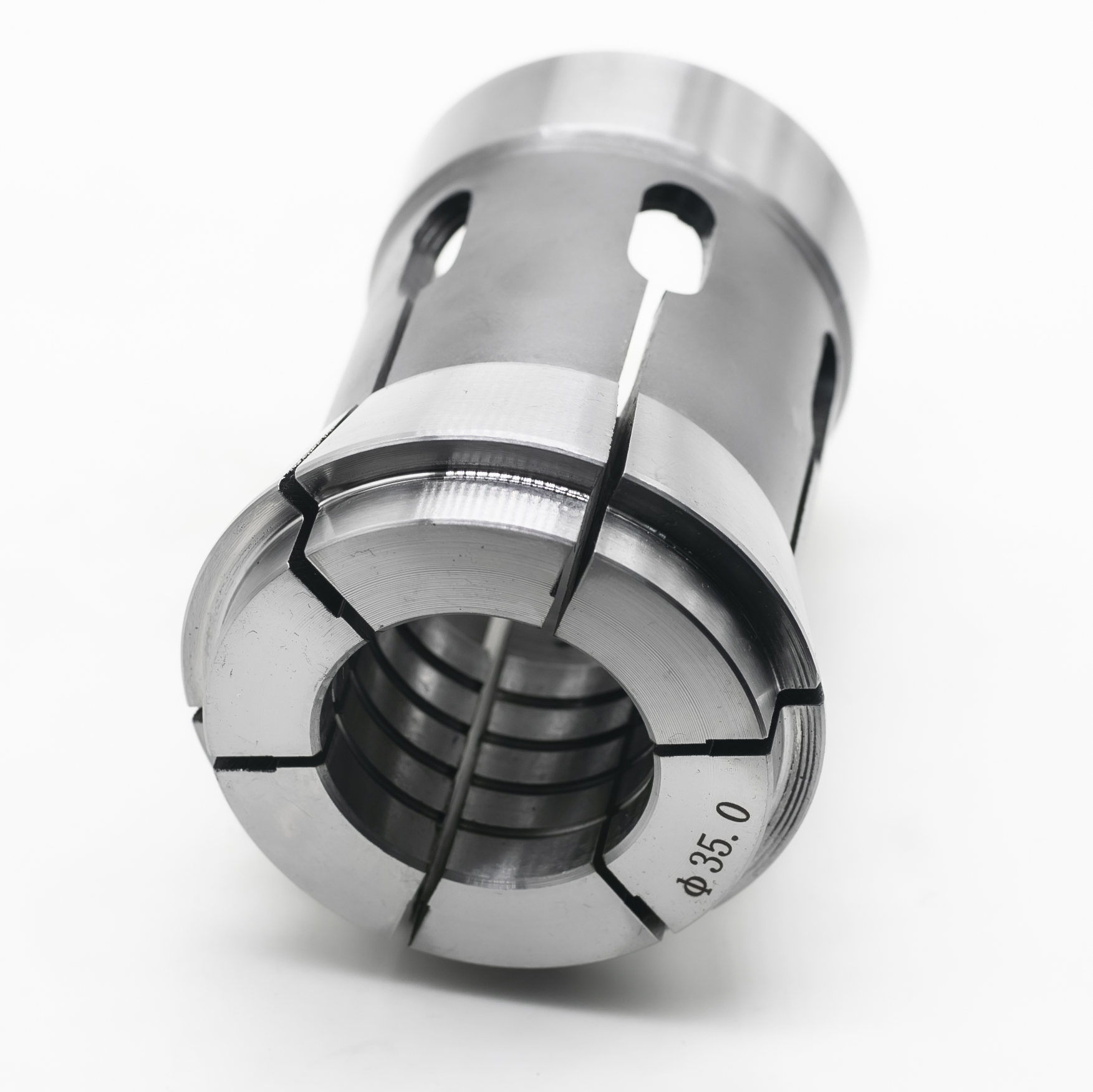 数控车床前推式筒夹高精