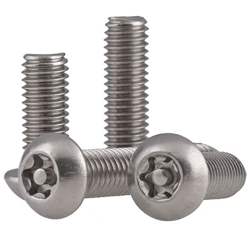 不锈钢半圆头梅花防盗螺