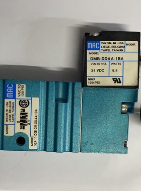 美国MAC高频电磁阀52A-11-D0B-DM-DDAA-1BA原装真品DC24V当天发货
