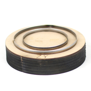 展悦激光刀模定做制DIY同心圆形冲孔刀皮具革吸塑包装纸箱模切刀