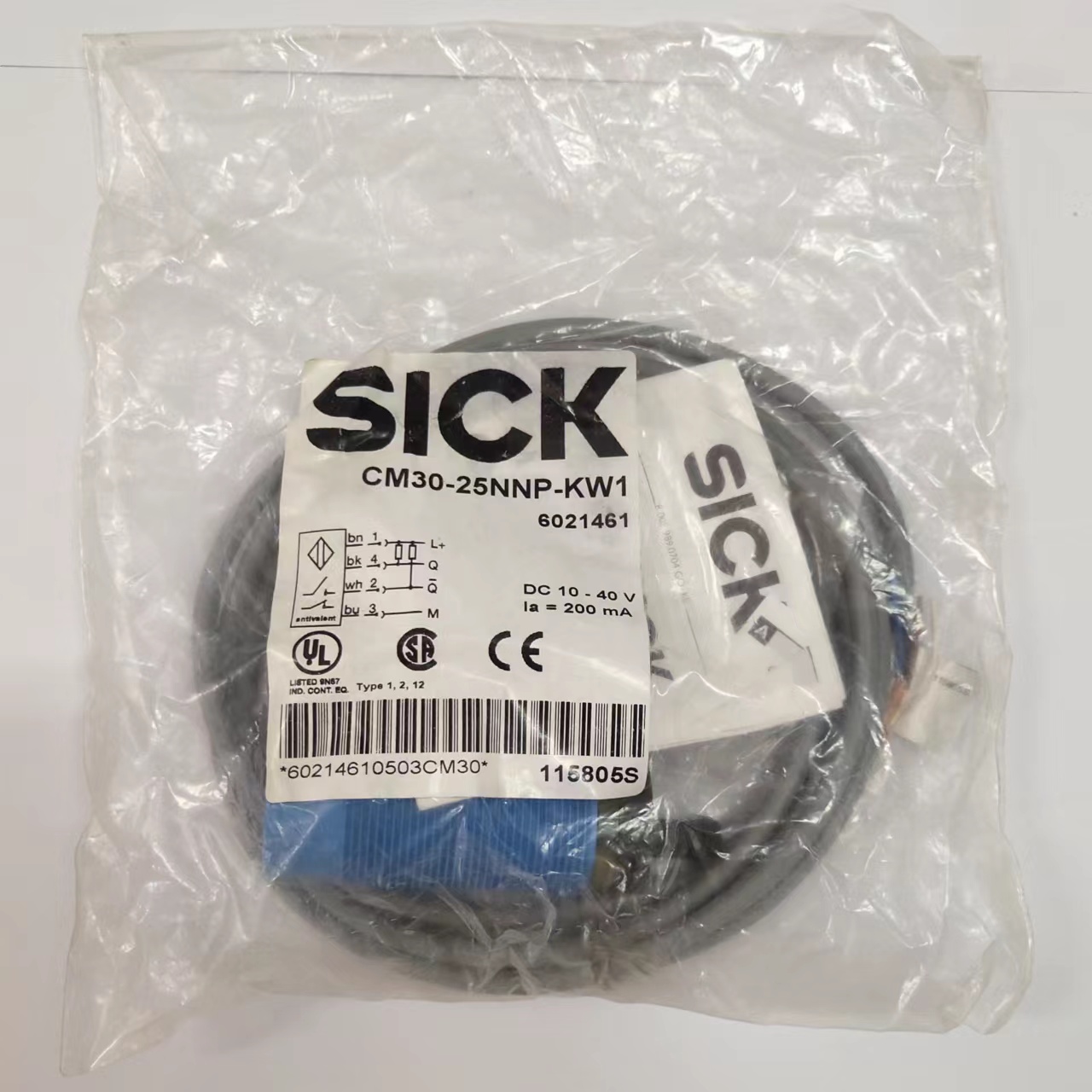 【工控数码】SICK 全新原装正品 接近开关 CM30-25NNP-KW1议价