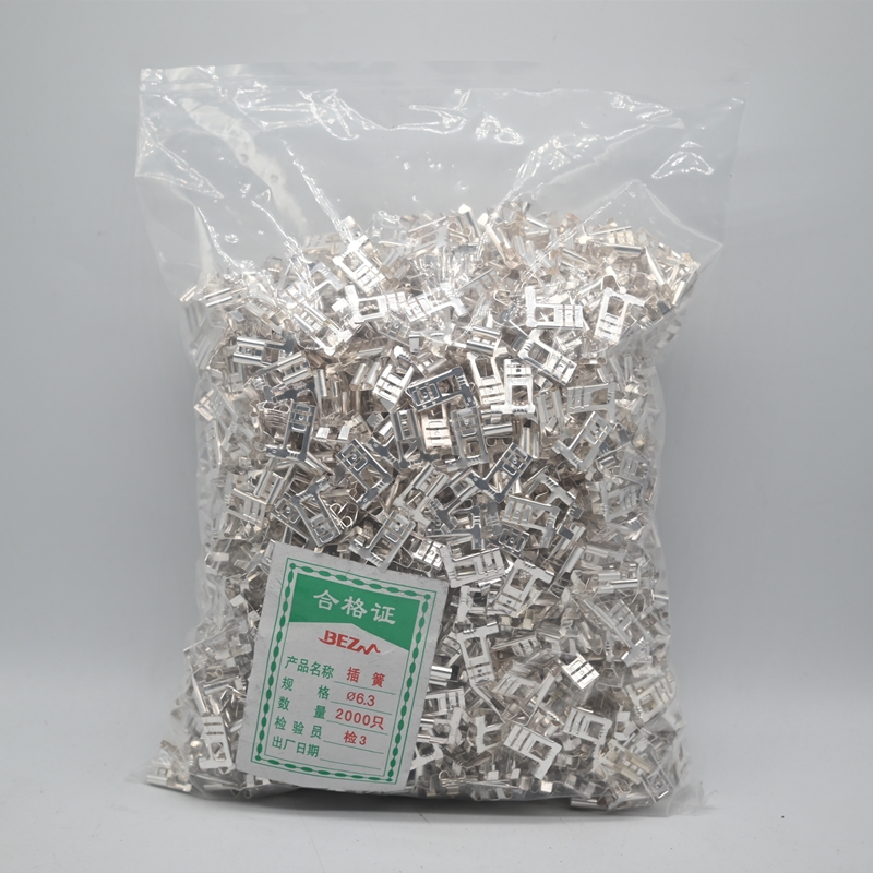 旗形插簧型弯头镀银冷压