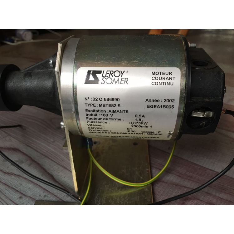 询价法国进口LEROY SOMER利莱森马电机带探头MBTE82S/EGEA1B005