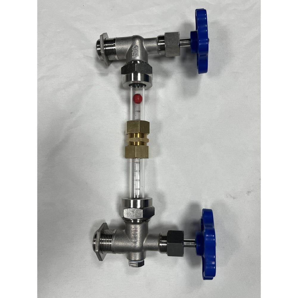 整套消防水池水箱简易液位显示器液位计管亚克力油位考克透明刻度