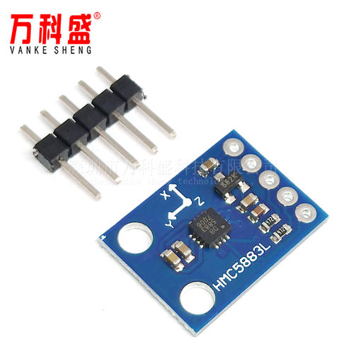 万科盛 GY-273 HMC5883L电子指南针罗盘模块 三轴磁场传感器