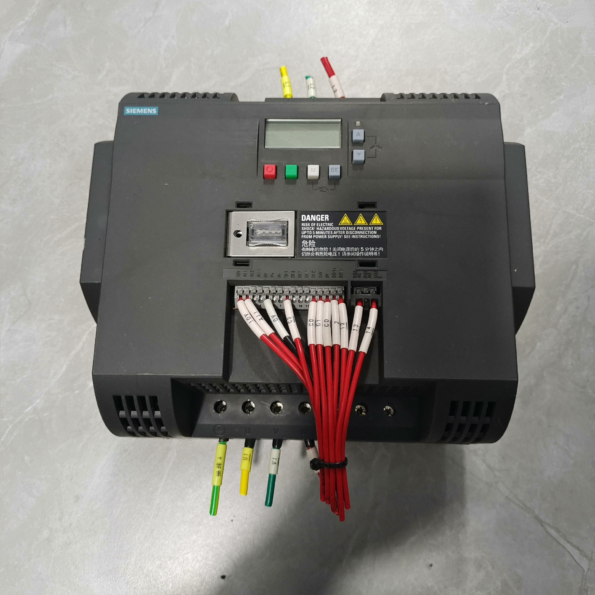 西门子V20变频器6SL3210-5BE27-5UV原装拆机议价