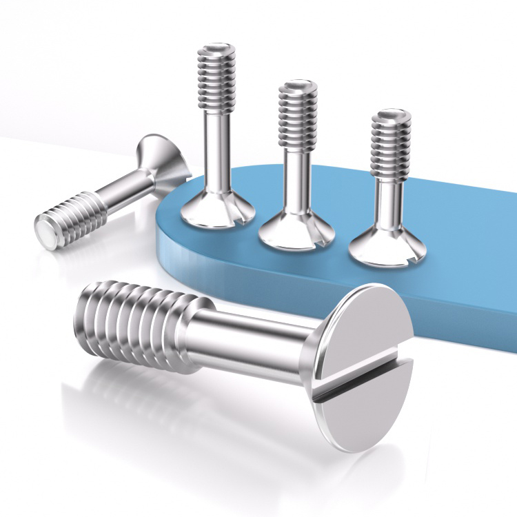 不锈钢一字沉头松脱螺钉