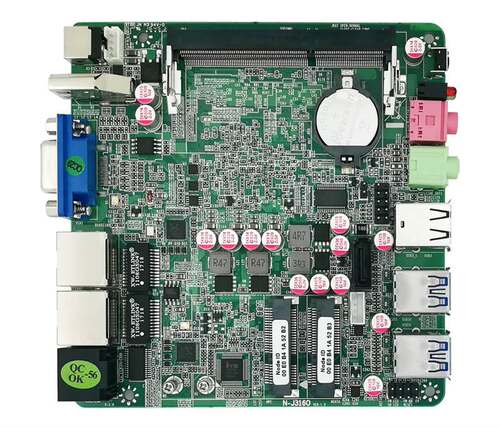 微特迈N-J3160迷你主板 双网电脑办公HTPC 赛扬四核 整机软路由器